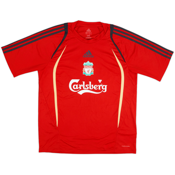 2009-10 Liverpool adidas Training Shirt - 8/10 - (M)