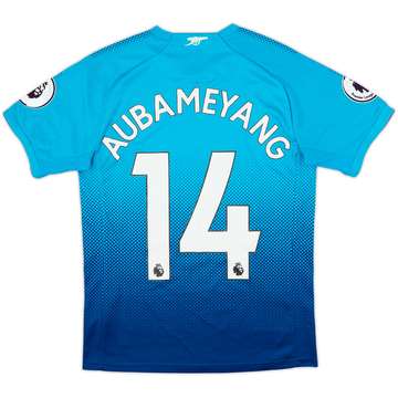 2017-18 Arsenal Away Shirt Aubameyang #14 - 7/10 - (S)