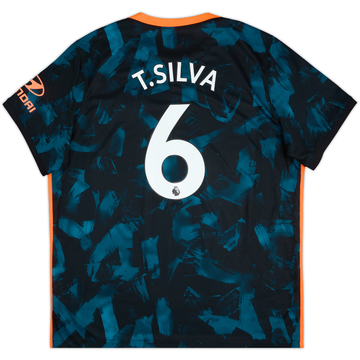 2021-22 Chelsea Third Shirt T.Silva #6 - 10/10 - (XXL)