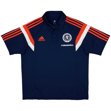 2014-15 Scotland adidas Polo Shirt - 9/10 - (L)