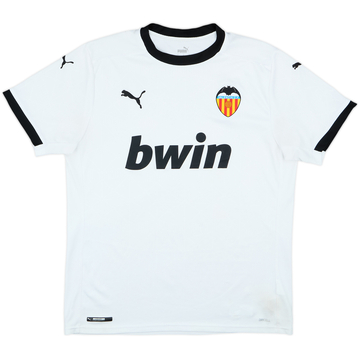 2020-21 Valencia Home Shirt - 7/10 - (L)