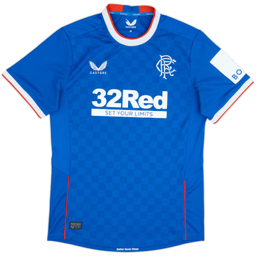 2022-23 Rangers Home Shirt - 7/10 - (M)