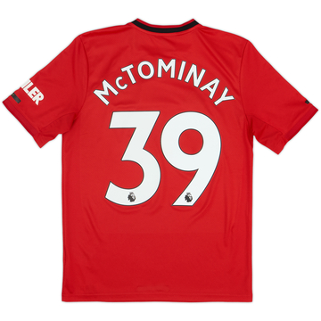 2019-20 Manchester United Home Shirt McTominay #39 - 8/10 - (XL.Boys)