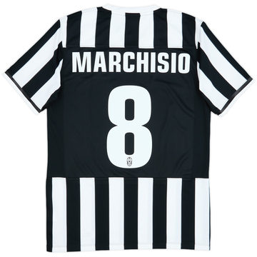2013-14 Juventus Home Shirt Marchisio #8 - 9/10 - (M)