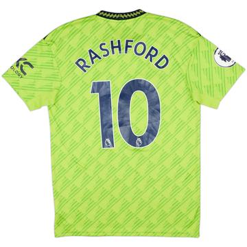 2022-23 Manchester United Third Shirt Rashford #10 - 8/10 - (M)