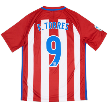 2016-17 Atlético de Madrid Camiseta Local Torres #9 - 8/10 - (M)