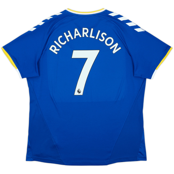 2021-22 Everton Home Shirt Richarlison #7 - 9/10 - (XXL)