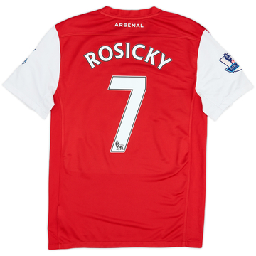2011-12 Arsenal Home Shirt Rosicky #7 - 6/10 - (S)