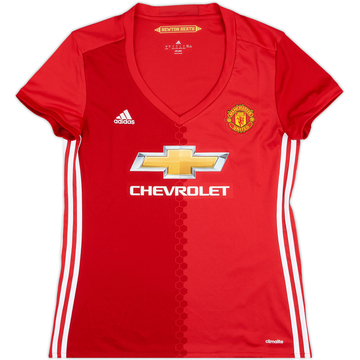 2016-17 Manchester United Home Shirt - 10/10 - (Women's L)