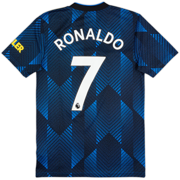 2021-22 Manchester United Third Shirt Ronaldo #7 - 9/10 - (XS)