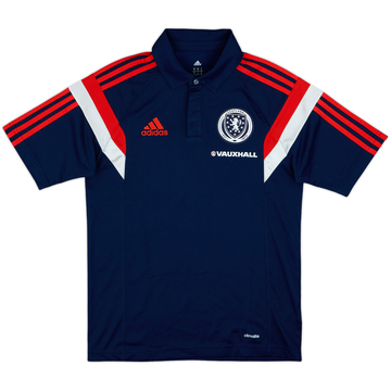2014-15 Scotland adidas Polo Shirt - 9/10 - (S)