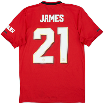 2019-20 Manchester United Home Shirt James #21 - 7/10 - (S)