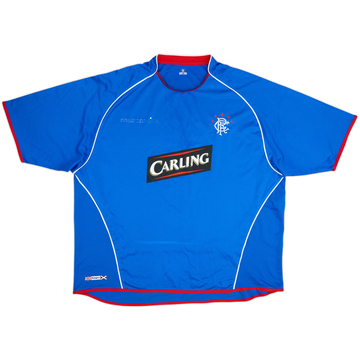 2005-06 Rangers Home Shirt - 4/10 - (3XL)