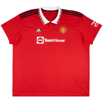 2022-23 Manchester United Home Shirt - 9/10 - (4XL)