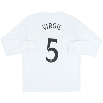 2014-15 Celtic European Third L/S Shirt Virgil #5 - 6/10 - (L)