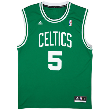 2010-13 Boston Celtics Garnett #5 adidas Away Jersey - 9/10 - (M)