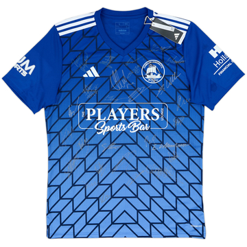 2023-24 Camelon Juniors Squad Signed Home Shirt (L)