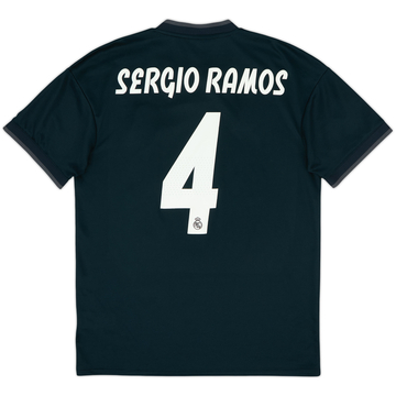 2018-19 Real Madrid Away Shirt Sergio Ramos #4 - 9/10 - (M)