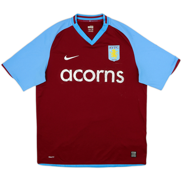 2008-09 Aston Villa Home Shirt - 5/10 - (L)