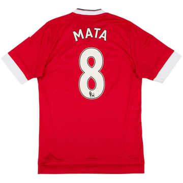 2015-16 Manchester United Home Shirt Mata #8 - 6/10 - (S)