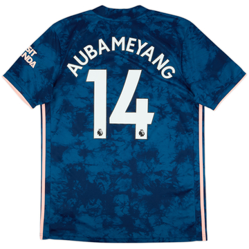 2020-21 Arsenal Third Shirt Aubameyang #14 - 6/10 - (L)