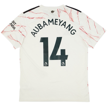 2020-21 Arsenal Away Shirt Aubameyang #14 - 6/10 - (L)