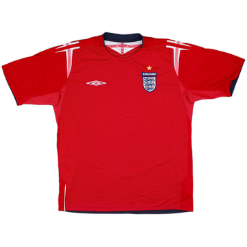 2004-06 England Away Shirt - 5/10 - (L)