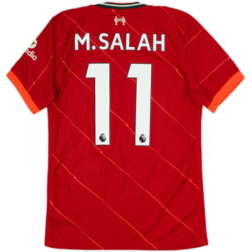 2021-22 Liverpool Authentic Home Shirt M.Salah #11 - 8/10 - (S)