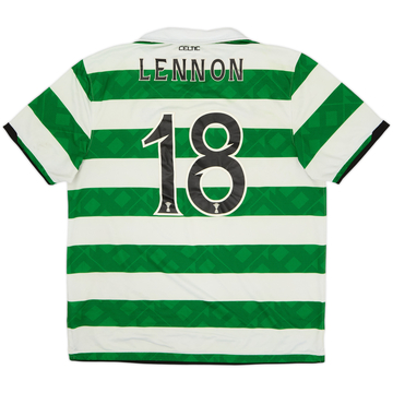 2010-12 Celtic Home Shirt Lennon #18 - 6/10 - (L)