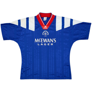 1992-94 Rangers Home Shirt - 5/10 - (L/XL)