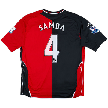 2007-08 Blackburn Away Shirt Samba #4 - 7/10 - (XL)