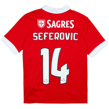 2017-18 Benfica Home Shirt Seferovic #14 - 10/10 - (M.Boys)