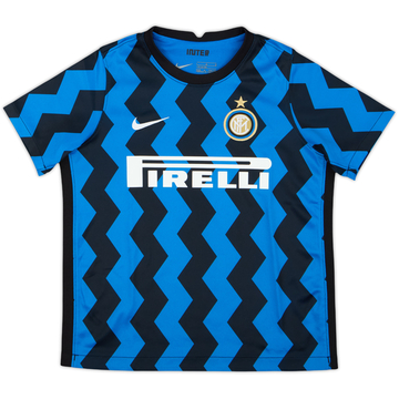 2020-21 Inter Milan Home Shirt - 10/10 - (L.Boys)