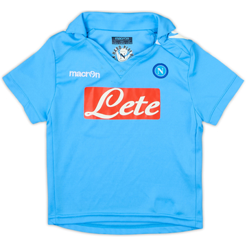 2014-15 Napoli Home Shirt - 8/10 - (9-12 Months)