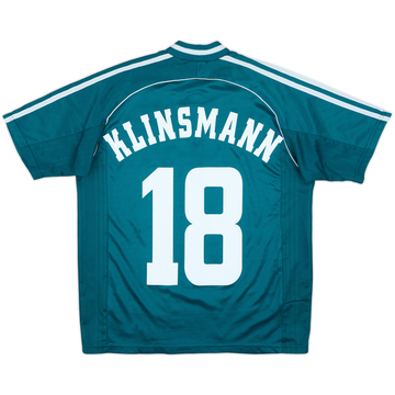 1998-00 Germany Away Shirt Klinsmann #18 - 6/10 - (XL.Boys)