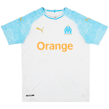 2018-19 Olympique Marseille Home Shirt - 5/10 - (XL.Boys)