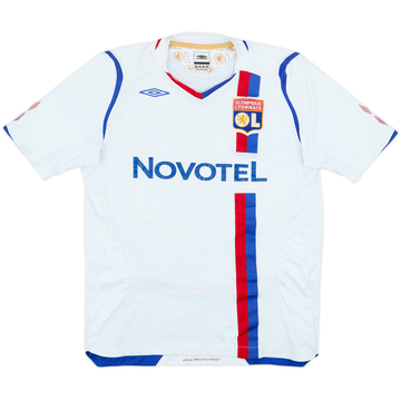 2008-09 Lyon Home Shirt - 5/10 - (XL.Boys)