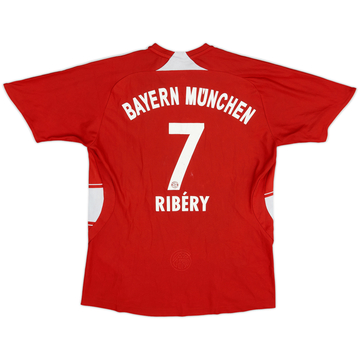 2007-08 Bayern Munich Home Shirt Ribery #7 - 4/10 - (L.Boys)