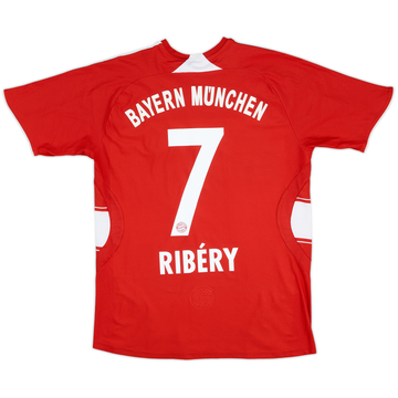 2008-09 Bayern Munich Home Shirt Ribery #7 - 6/10 - (XL.Boys)