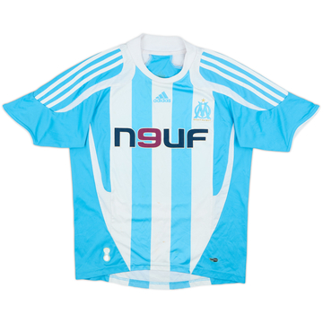 2007-08 Olympique Marseille Home Shirt - 6/10 - (M.Boys)