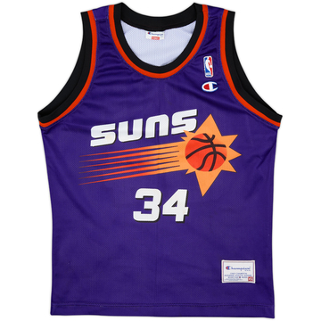 1992-96 Phoenix Suns Barkley #34 Champion Away Jersey - 7/10 - (XS)