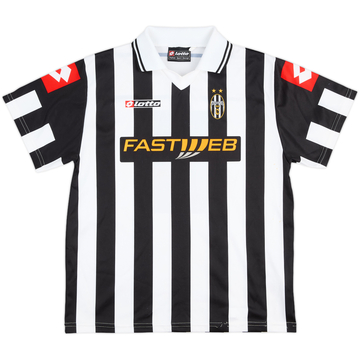 2001-02 Juventus Basic Home Shirt - 7/10 - (XL.Boys)