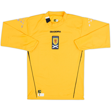 2004-06 Scotland Third L/S Shirt - 8/10 - (S.Boys)