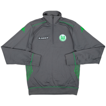 2014-15 Wolfsburg Kappa 1/4 Zip Drill Top - 8/10 - (S)