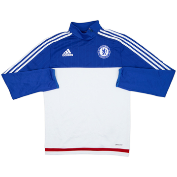 2015-16 Chelsea adidas 1/4 Zip Drill Top - 6/10 - (XS)