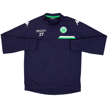 2014-15 Wolfsburg Player Issue Kappa Drill Top #27 (M. Arnold) - 7/10 - (M)