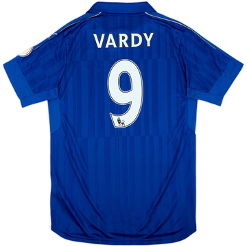 2016-17 Leicester Home Shirt Vardy #9 - 6/10 - (M)