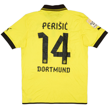 2012-13 Borussia Dortmund Home Shirt Perisic #14 - 4/10 - (L)