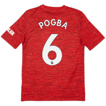 2020-21 Manchester United Home Shirt Pogba #6 - 10/10 - (XL.Boys)