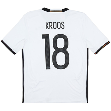2015-16 Germany Home Shirt Kroos #18 - 8/10 - (XL.Boys)